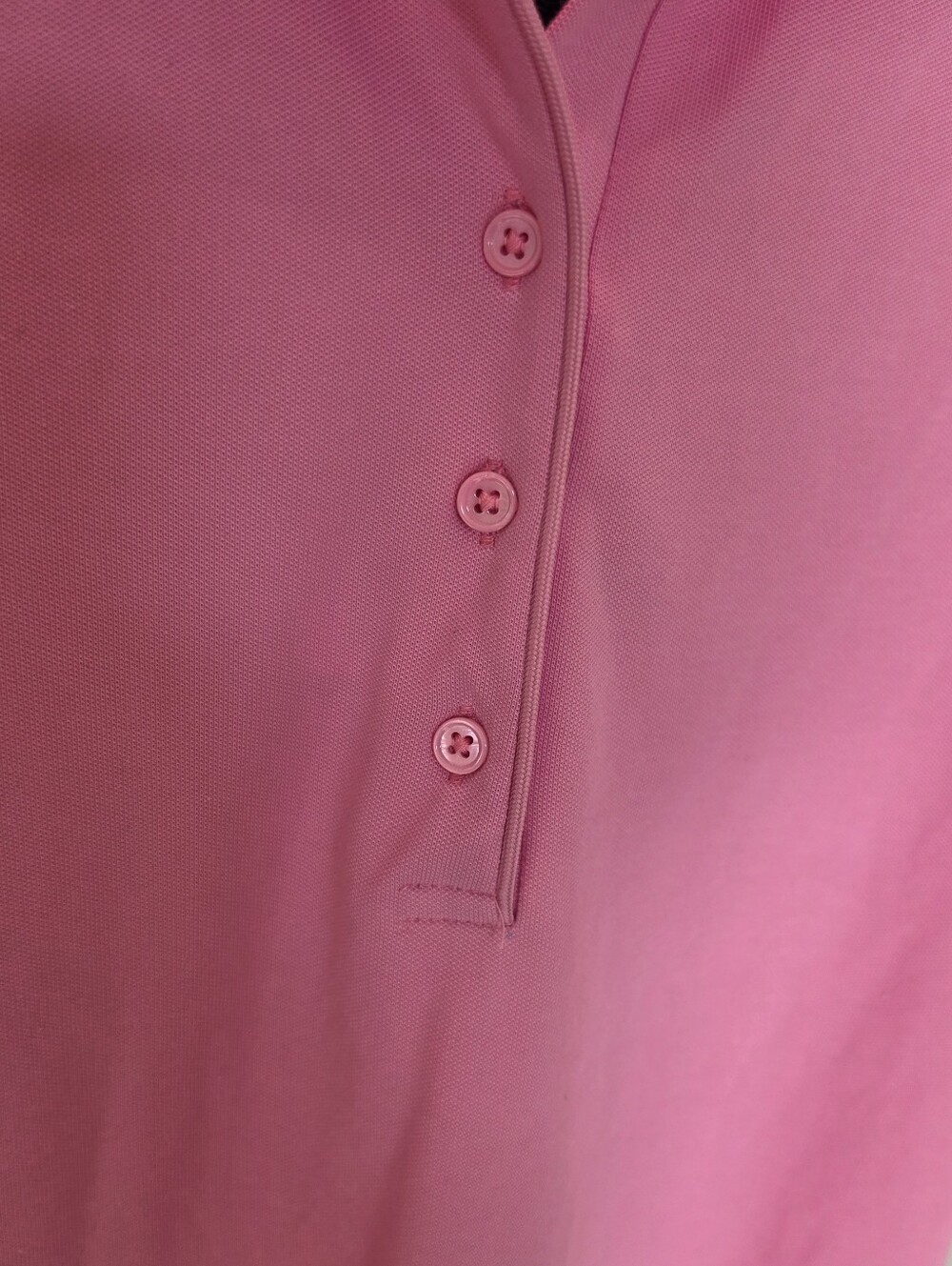 English Factory Pink Knit Polo Top Size Medium NWT - Picture 3 of 9